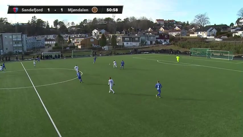 INT CF Sandefjord Vs Mjondalen IF 51 phút Vào, ghi bàn 2:1