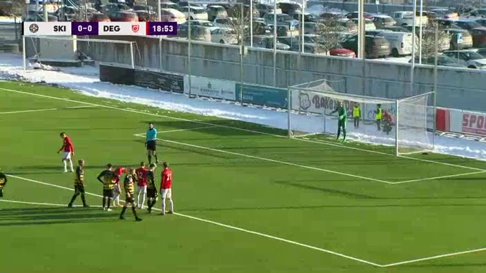 SWE Cup Skiljebo SK Vs Degerfors IF Diego Campos Goal in 18 min, Score 0:1