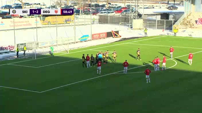 SWE Cup Skiljebo SK Vs Degerfors IF Dijan Vukojevic Goal in 59 min, Score 1:3