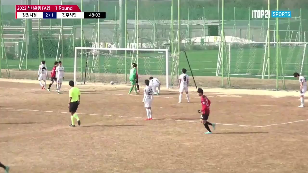 KFAC Changwon City Vs Jinju Citizen  Goal in 49 min, Score 3:1