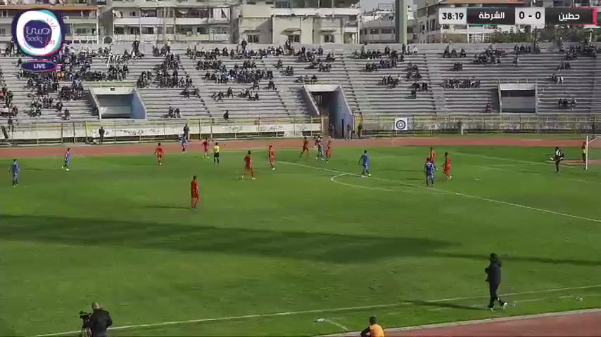 Syri D1 Hutteen FC Vs Al-Shorta Damascus  Goal in 40 min, Score 0:1