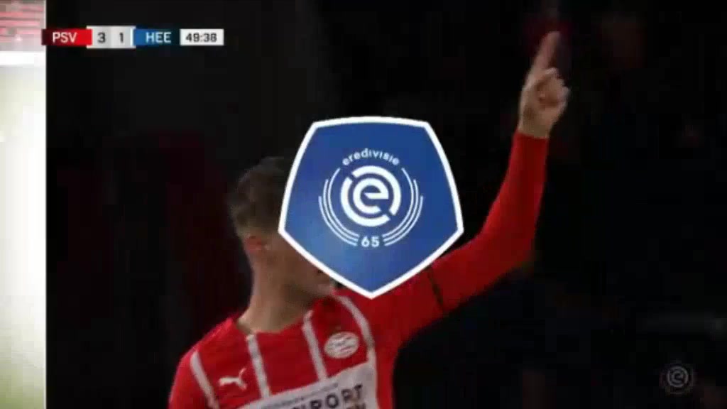 HOL D1 PSV Eindhoven Vs SC Heerenveen Joey Veerman Goal in 50 min, Score 3:1