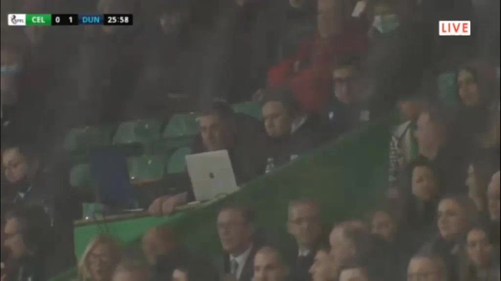 SCO PR Celtic FC Vs Dundee Daniel Mullen Goal in 25 min, Score 0:1