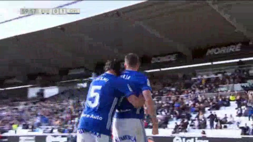 SPA D2 Burgos CF Vs Real Oviedo  Goal in 60 min, Score 0:1