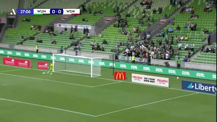 AUS D1 Western United FC Vs Western Sydney 26 phút Aleksandar PrijovicVào, ghi bàn 1:0