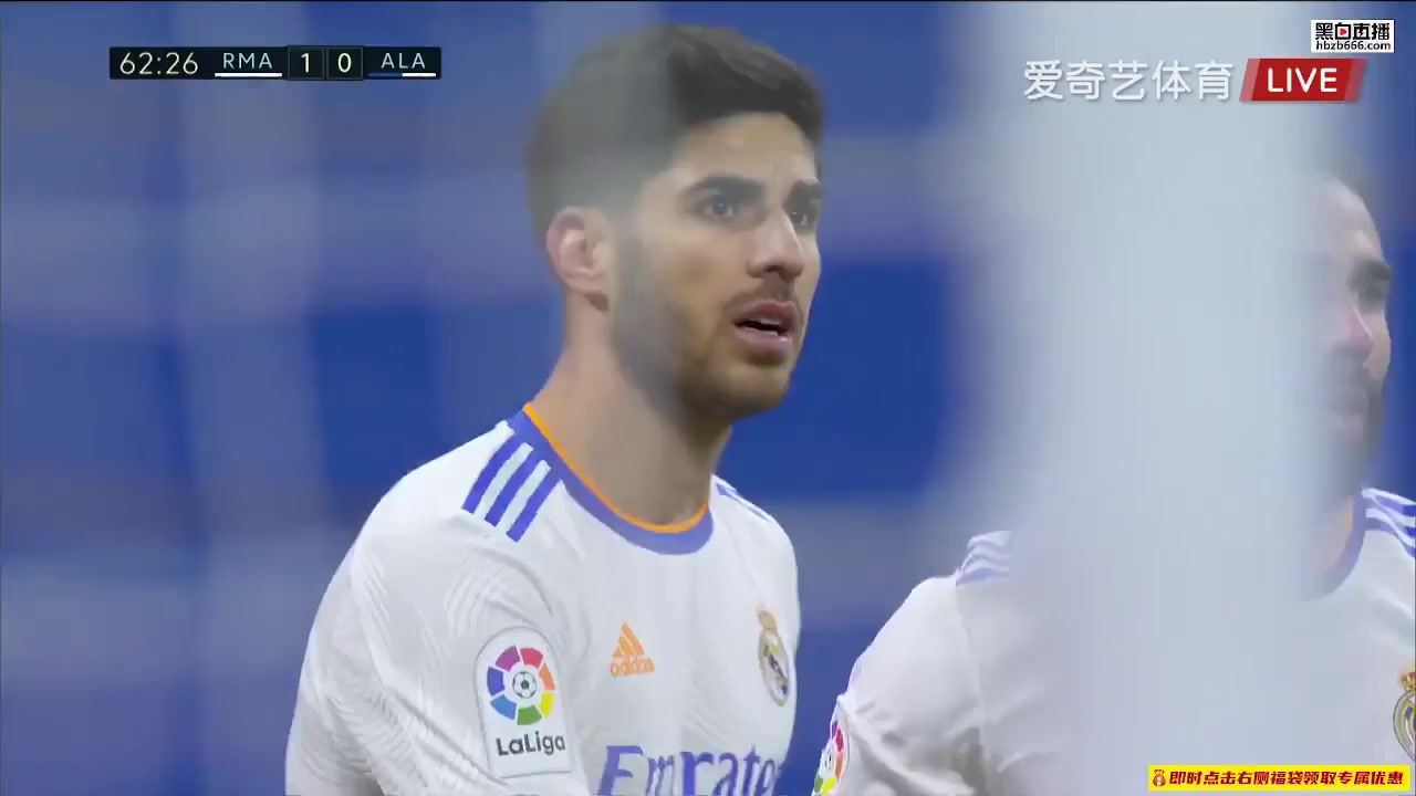 Laliga1 Real Madrid Vs Alaves  Goal in 62 min, Score 1:0