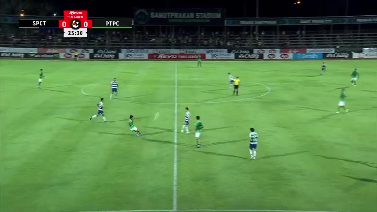 700 Samut Prakan City Vs Prachuap Khiri Khan 24 skor gol , skor 0:1