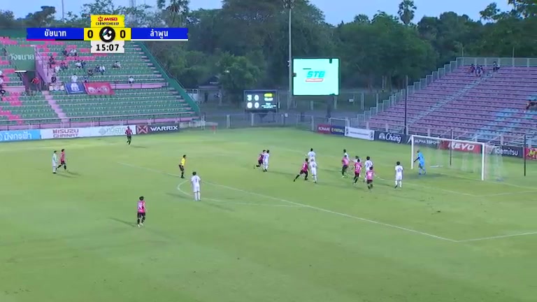 THA L2 Chainat FC Vs Lamphun Warrior 15 phút Vào, ghi bàn 1:0