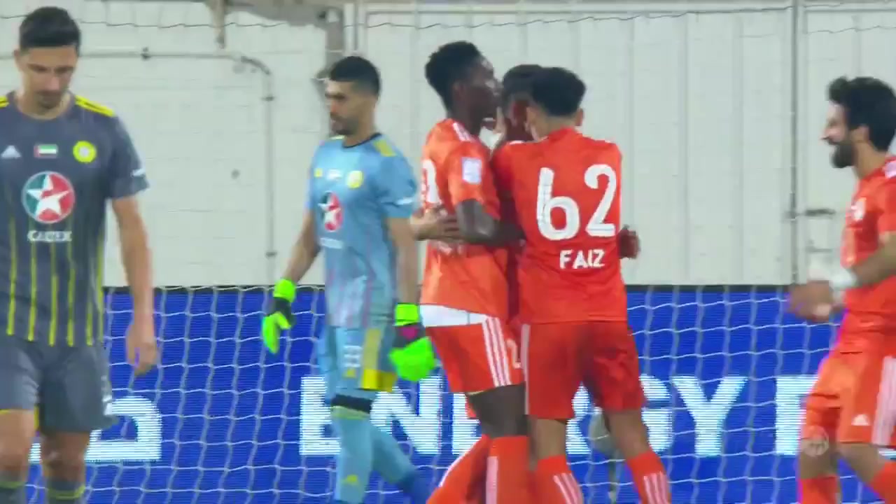 UAE LP Ajman Vs Ittihad Kalba  Goal in 62 min, Score 3:1