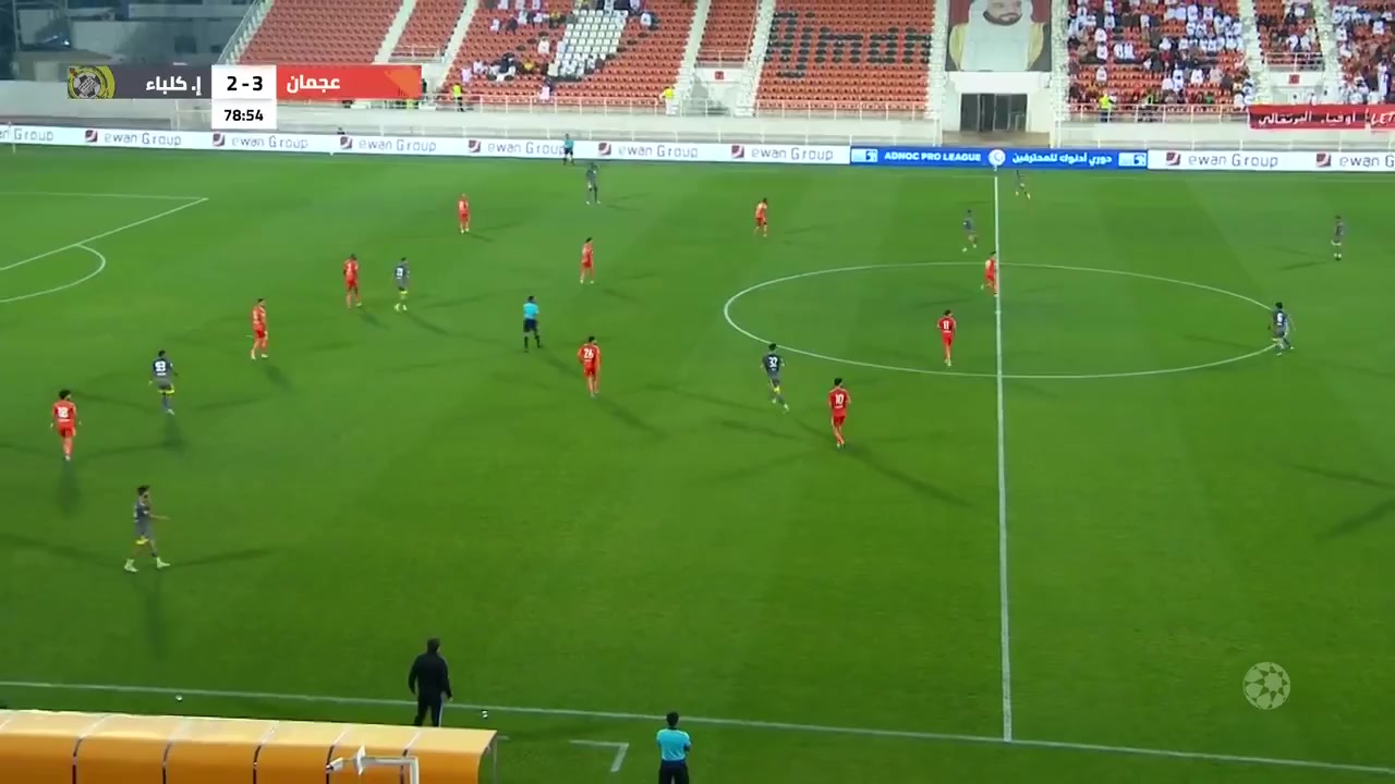 UAE LP Ajman Vs Ittihad Kalba Jhord Garces Goal in 80 min, Score 3:3