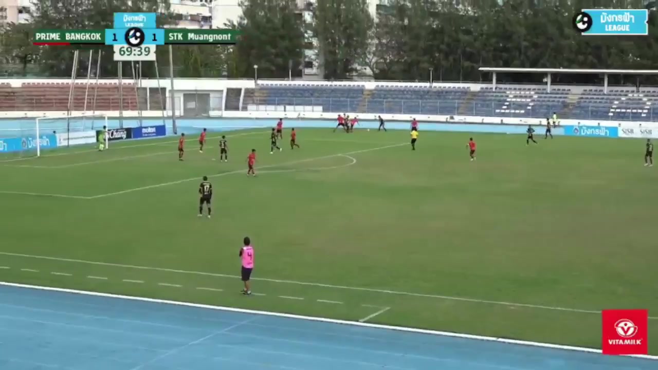 1500 Phram Bangkok FC Vs Muangnont Bankunmae FC 71 skor gol , skor 2:1