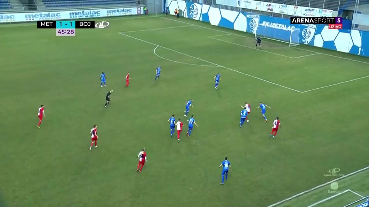 SER D1 Metalac Gornji Milanovac Vs Vojvodina Novi Sad 46 phút Vào, ghi bàn 1:2