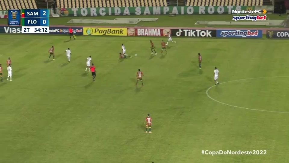 BRA CNF Sampaio Correa Vs Floresta CE  Goal in 79 min, Score 3:0