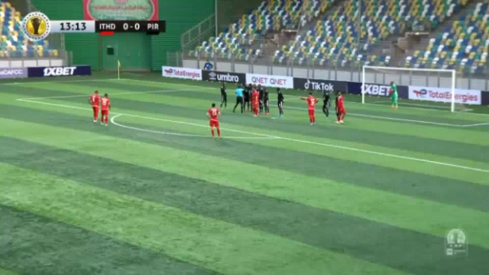 CAF Cup Al ittihad(LBY) Vs Orlando Pirates 13 phút Vào, ghi bàn 1:0