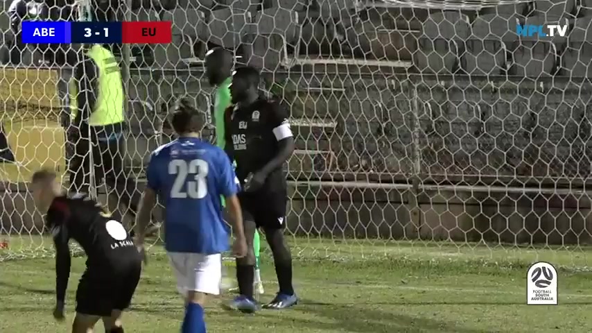 FFSA PL Adelaide Blue Eagles Vs Eastern United  Goal in 89 min, Score 4:1