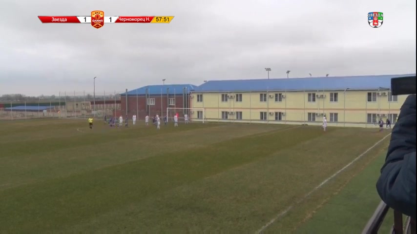 INT CF Chernomorets Novorossiysk Vs Zvezda Perm 61 phút Vào, ghi bàn 1:2