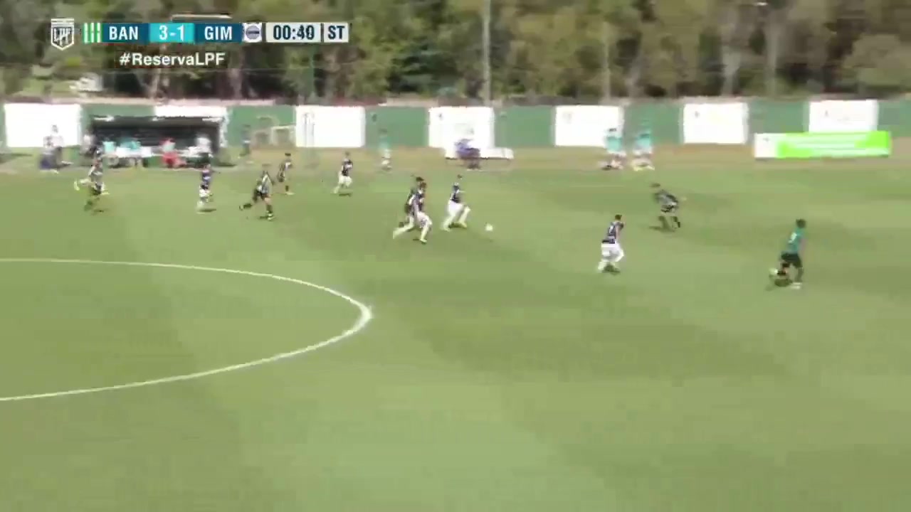 AR L（R） Banfield Reserves Vs Gimnasia LP Reserves  Goal in 47 min, Score 3:2