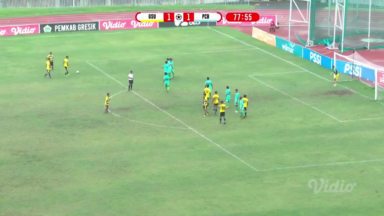 Indo D3 Gresik United Vs PCB Persipasi 80 phút Vào, ghi bàn 2:1