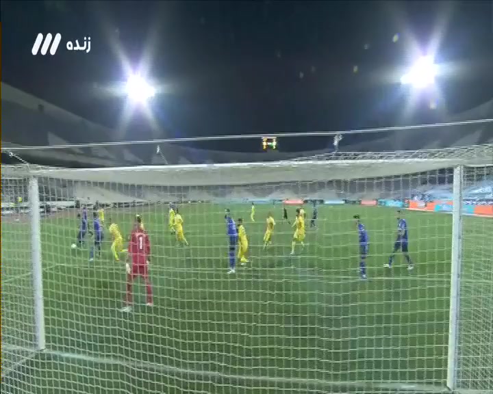 IRN PR Esteghlal Tehran Vs Fajr Sepasi Jafar Salmani Goal in 57 min, Score 1:0