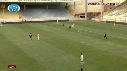 TUR D3 Bukaspor Vs Eskisehirspor Alper Kadir Duruk Goal in 28 min, Score 1:0
