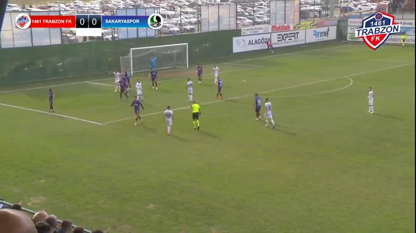 TUR D3 Hekimoglu Trabzon Vs Sakaryaspor  Goal in 97 min, Score 0:1
