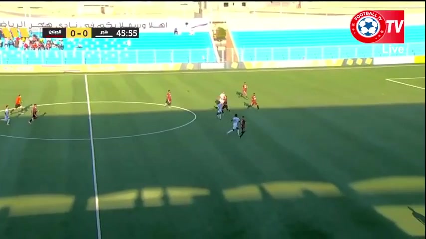 KSA D1 Hajer Vs Al-Jabalain Adriano Pardal Goal in 45 min, Score 1:0