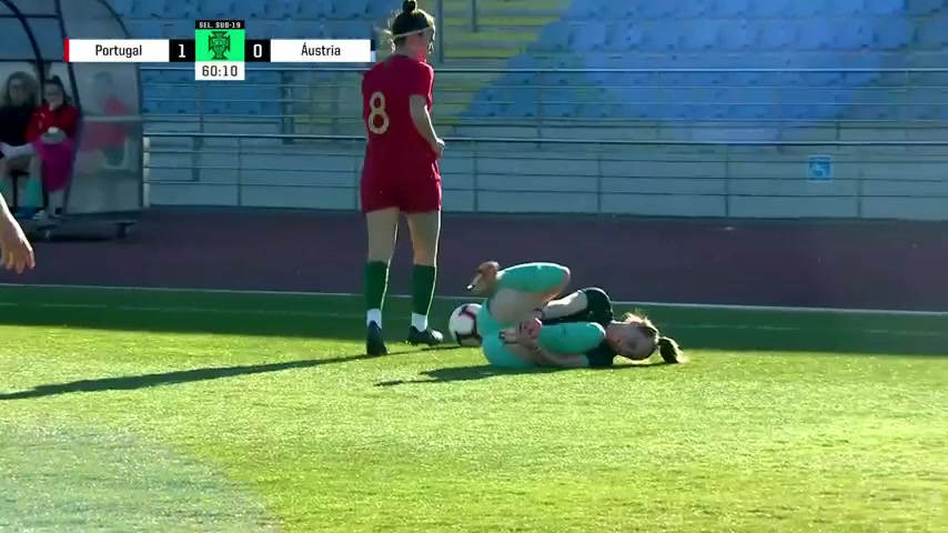 INT FRL Portugal (w) U19 Vs Austria (w) U19 61 ทำประตู  ประตู, ทำคะแนน 1:1