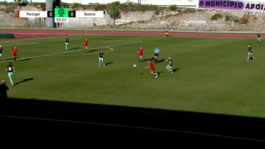 INT FRL Portugal (w) U19 Vs Austria (w) U19 56 ทำประตู  ประตู, ทำคะแนน 1:0