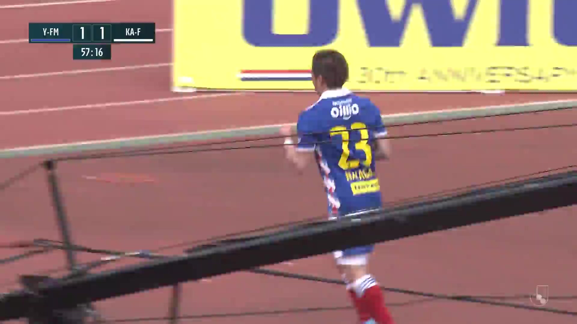 JPN D1 Yokohama Marinos Vs Kawasaki Frontale 57 ทำประตู Teruhito Nakagawa ประตู, ทำคะแนน 2:1