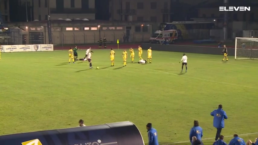 ITA C1 Montevarchi Vs Fermana  Goal in 92 min, Score 2:0