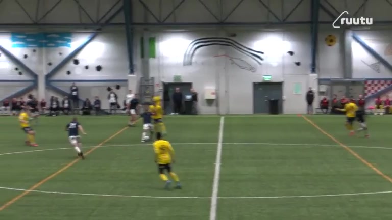 Liigacup AC Oulu Vs KuPs 9 ทำประตู Janis Ikaunieks ประตู, ทำคะแนน 0:2