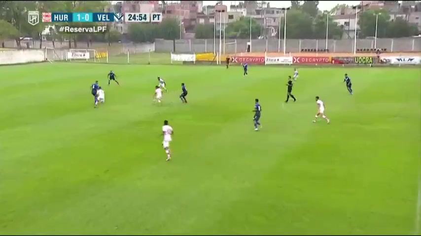 AR L（R） Huracan Reserves Vs Velez Sarsfield Reserves  Goal in 24 min, Score 1:1