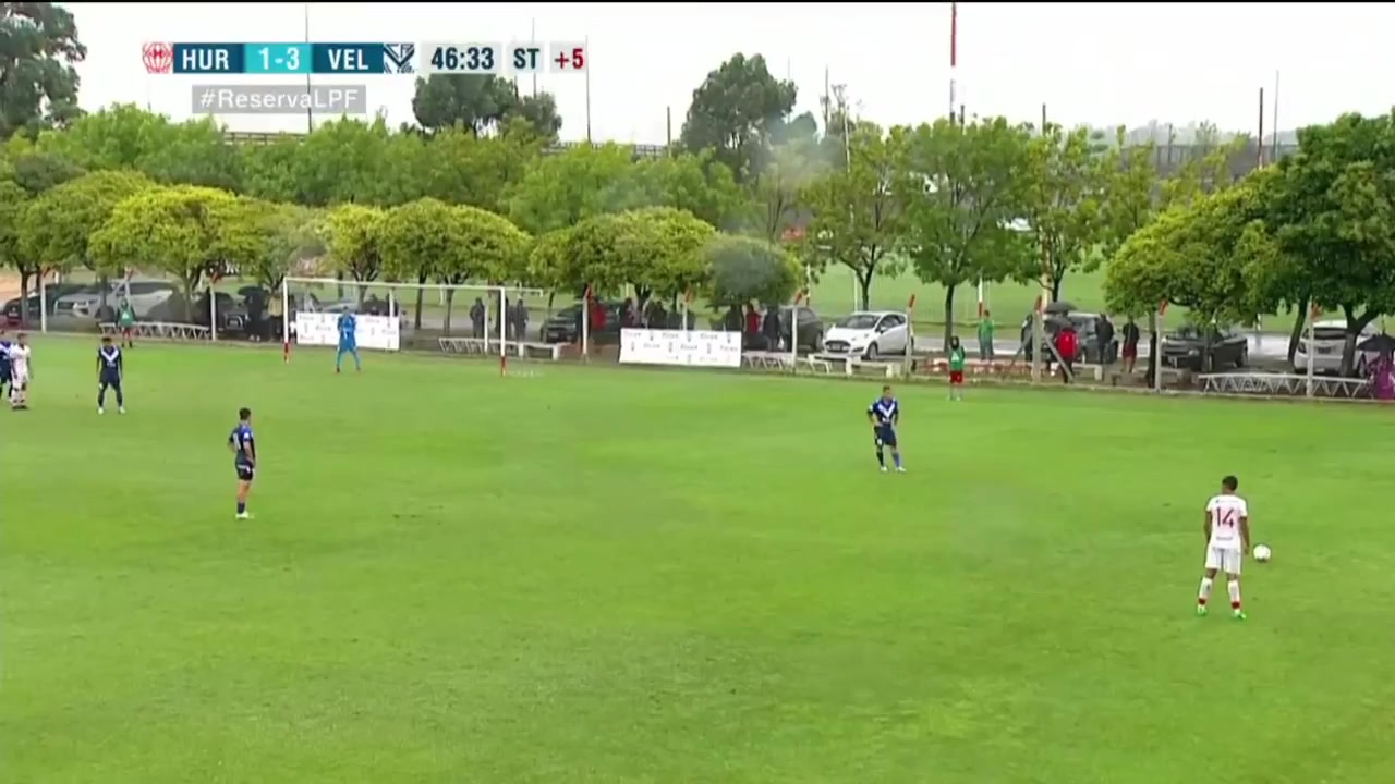 AR L（R） Huracan Reserves Vs Velez Sarsfield Reserves  Goal in 93 min, Score 2:3