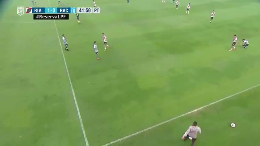 AR L（R） River Plate R Vs Racing Club Reserves  Goal in 42 min, Score 1:1