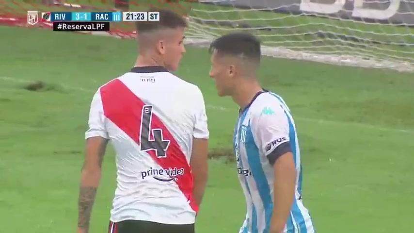 AR L（R） River Plate R Vs Racing Club Reserves  Goal in 66 min, Score 4:1