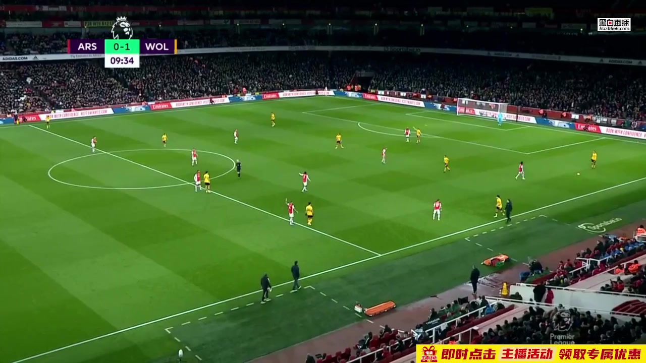 EPL Arsenal Vs Wolves 8 phút Hee-Chan HwangVào, ghi bàn 0:1