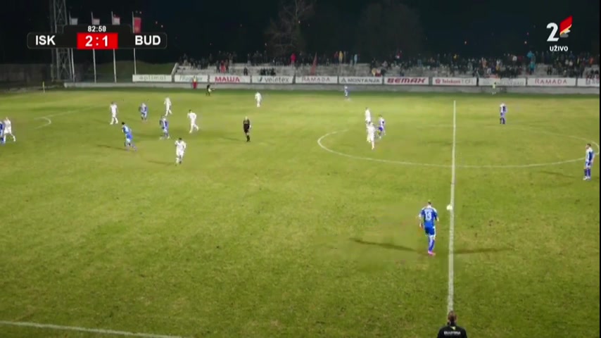 MNE D1 FK Iskra Danilovgrad Vs FK Buducnost Podgorica Đuričković Goal in 84 min, Score 2:2