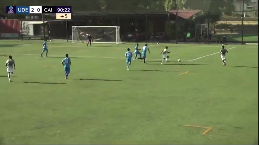 LPF Panama Udelas FC Vs CA Independiente de la Chorrera Reserves  Goal in 92 min, Score 2:1