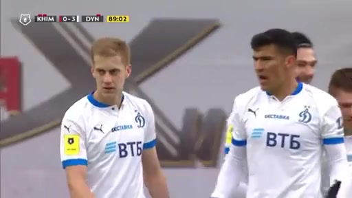 10 Khimki Vs Dynamo Moscow 89 skor gol Daniil Fomin, skor 0:3