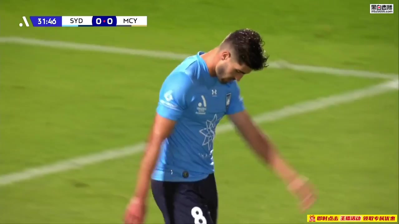 AUS D1 Sydney FC Vs Melbourne City Mathew Leckie Goal in 31 min, Score 0:1