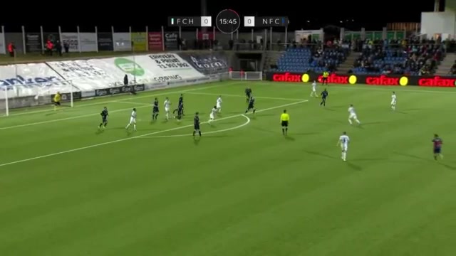 DEN D1 Helsingor Vs Nykobing FC Philip Rejnhold Olsen Goal in 16 min, Score 1:0