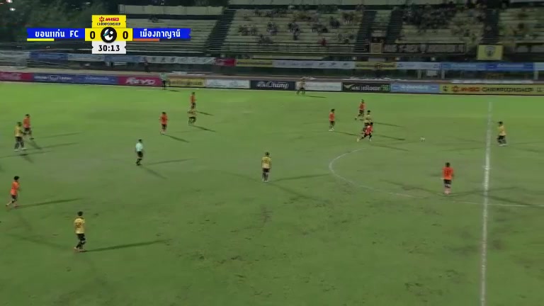 THA L2 Khonkaen FC Vs Muangkan FC 30 phút Leandro Assumpcao da SilvaVào, ghi bàn 0:1