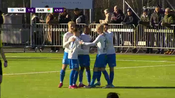 SWE Cup IFK Varnamo Vs GAIS Marcus Antonsson Goal in 48 min, Score 1:0