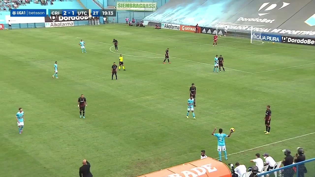 PER D1 Sporting Cristal Vs UTC Cajamarca 65 phút Vào, ghi bàn 3:1