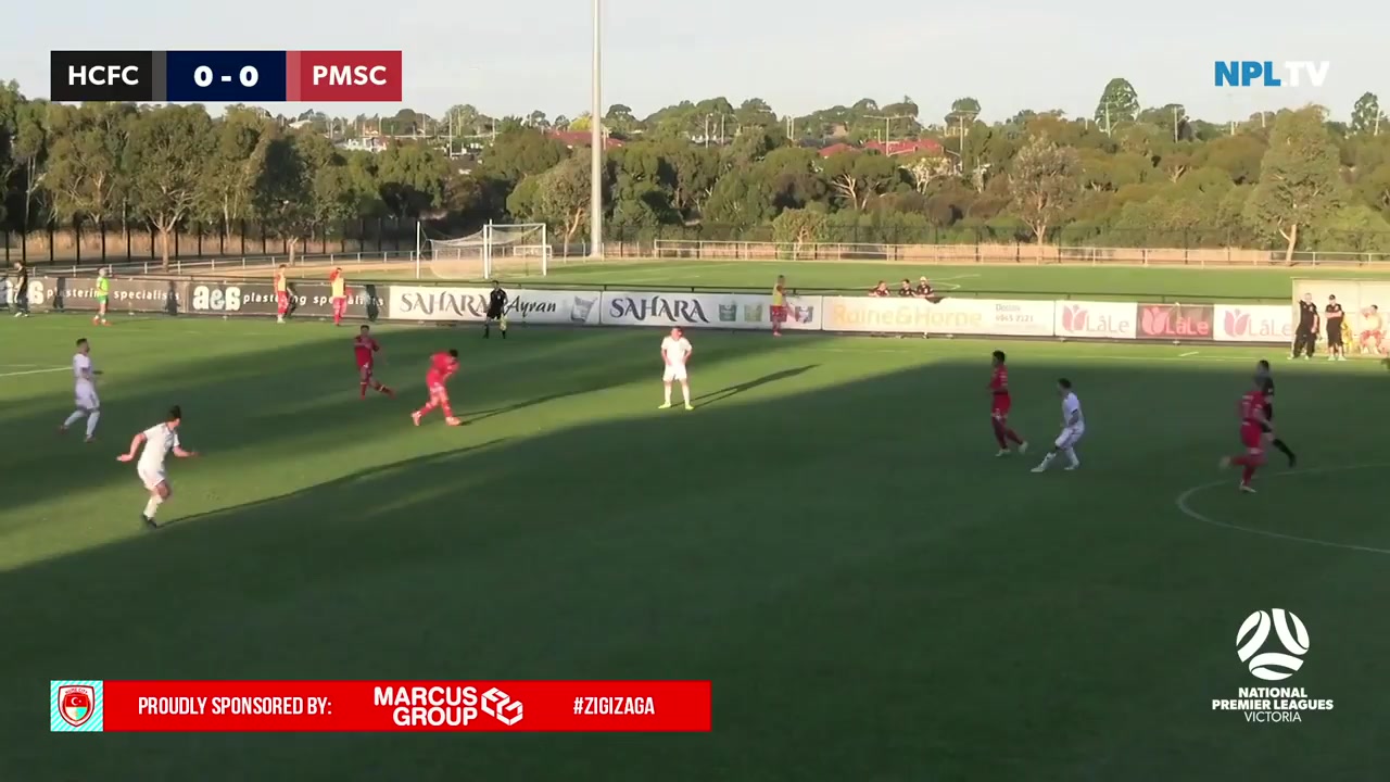 AUS VPL Hume City Vs Port Melbourne  Goal in 33 min, Score 1:0