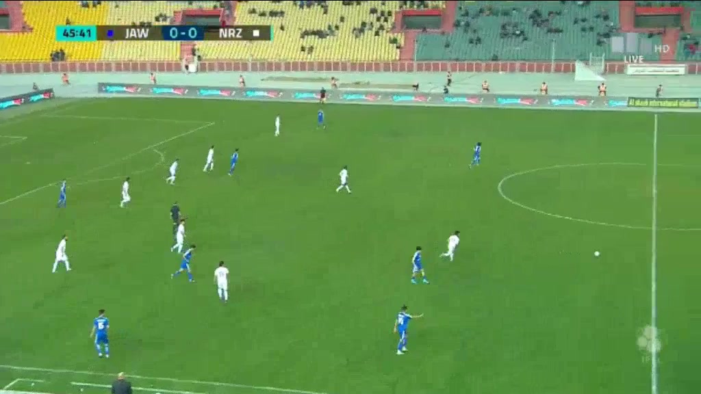 IRQ D1 Al Quwa Al Jawiya Vs Newroz SC(IRQ)  Goal in 48 min, Score 1:0