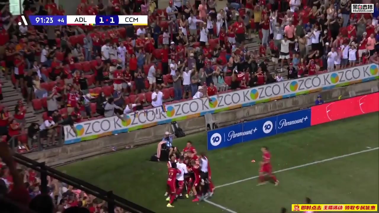 AUS D1 Adelaide United Vs Central Coast Mariners 91 phút Nestory IrankundaVào, ghi bàn 2:1