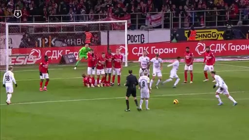 10 Spartak Moscow Vs CSKA Moscow 49 skor gol Yusuf Yazici, skor 0:1