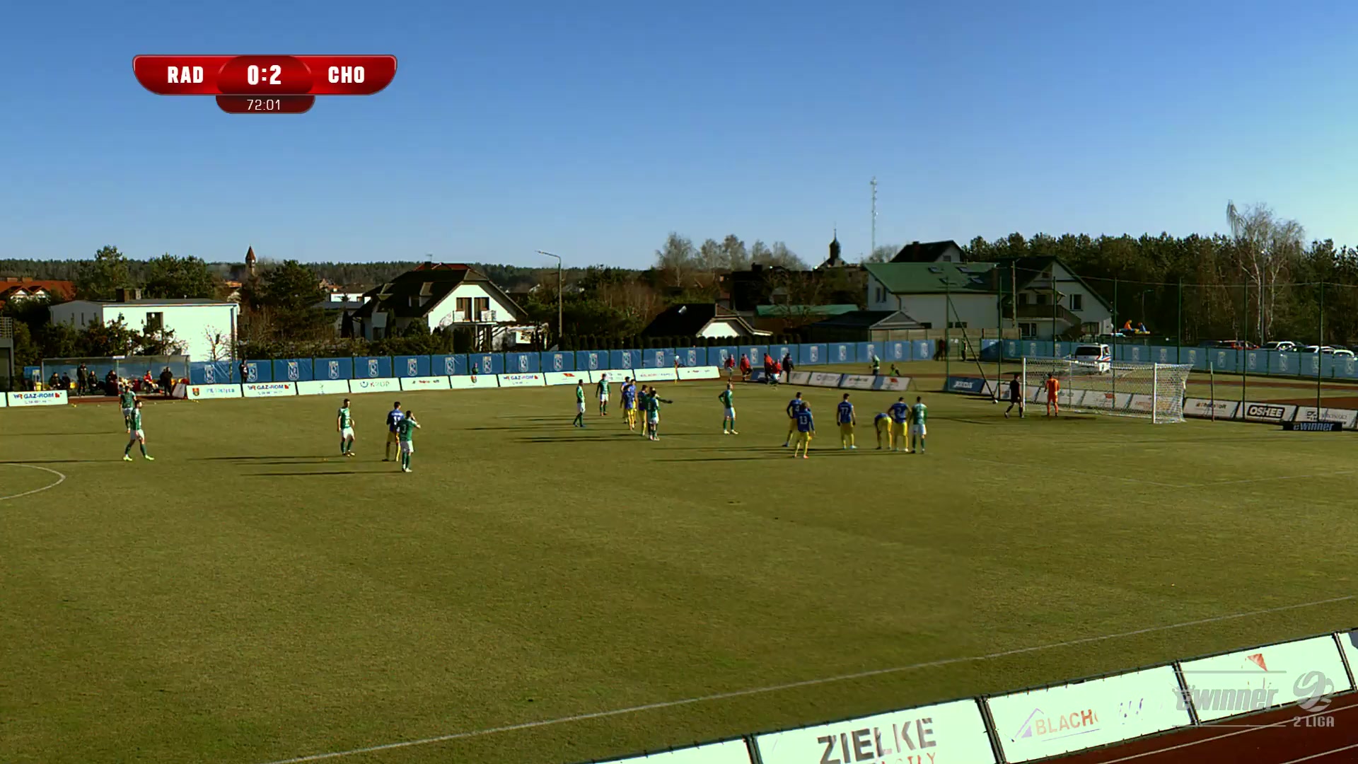 POL D2 Radunia Stezyca Vs Chojniczanka Chojnice 76 phút Vào, ghi bàn 0:3