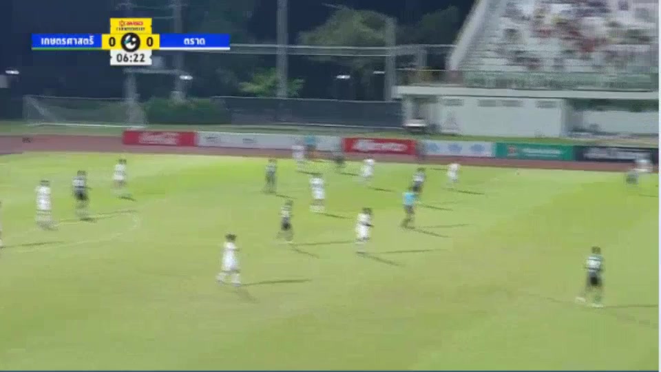 1048 Kasetsart FC Vs Trat FC 6 skor gol Petcharat Chotipala, skor 1:0